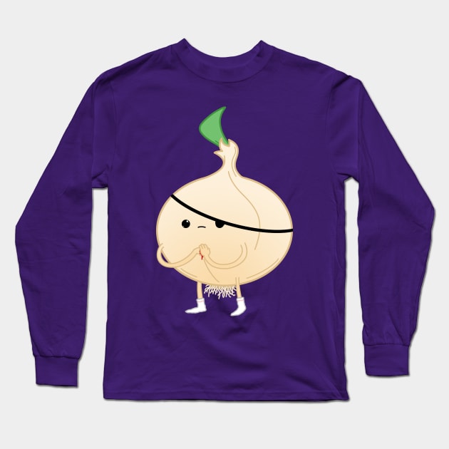 Evil Onion Long Sleeve T-Shirt by Chicken008